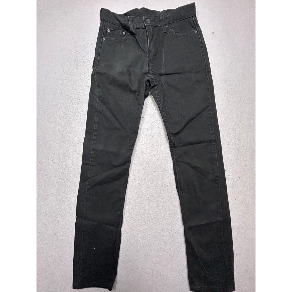 Levis 510 Skinny Fit Denim Black W30 L32 Mens